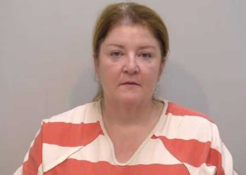 Lori Hagaman, 51, swerved between lanes in the middle of the day and was found with an Stanley Cup of what was suspected to be wine, according to a police report obtained by WSBTV