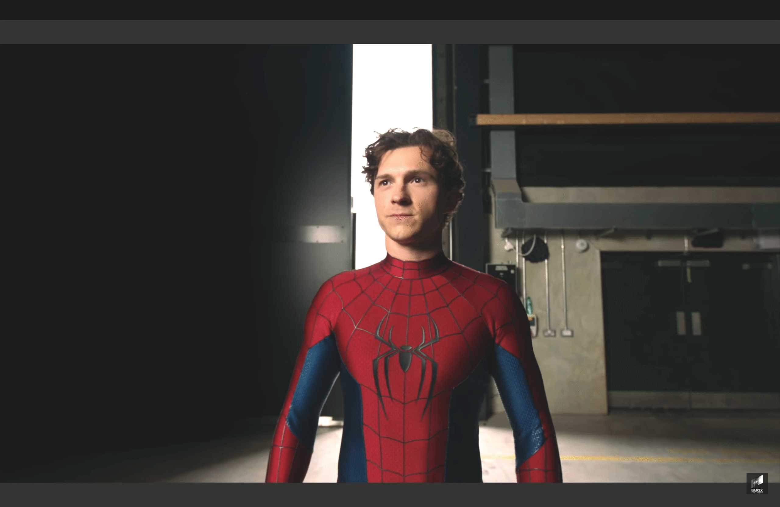 Tom Holland in the teaser for 'Spider-Man: Brand New Day'