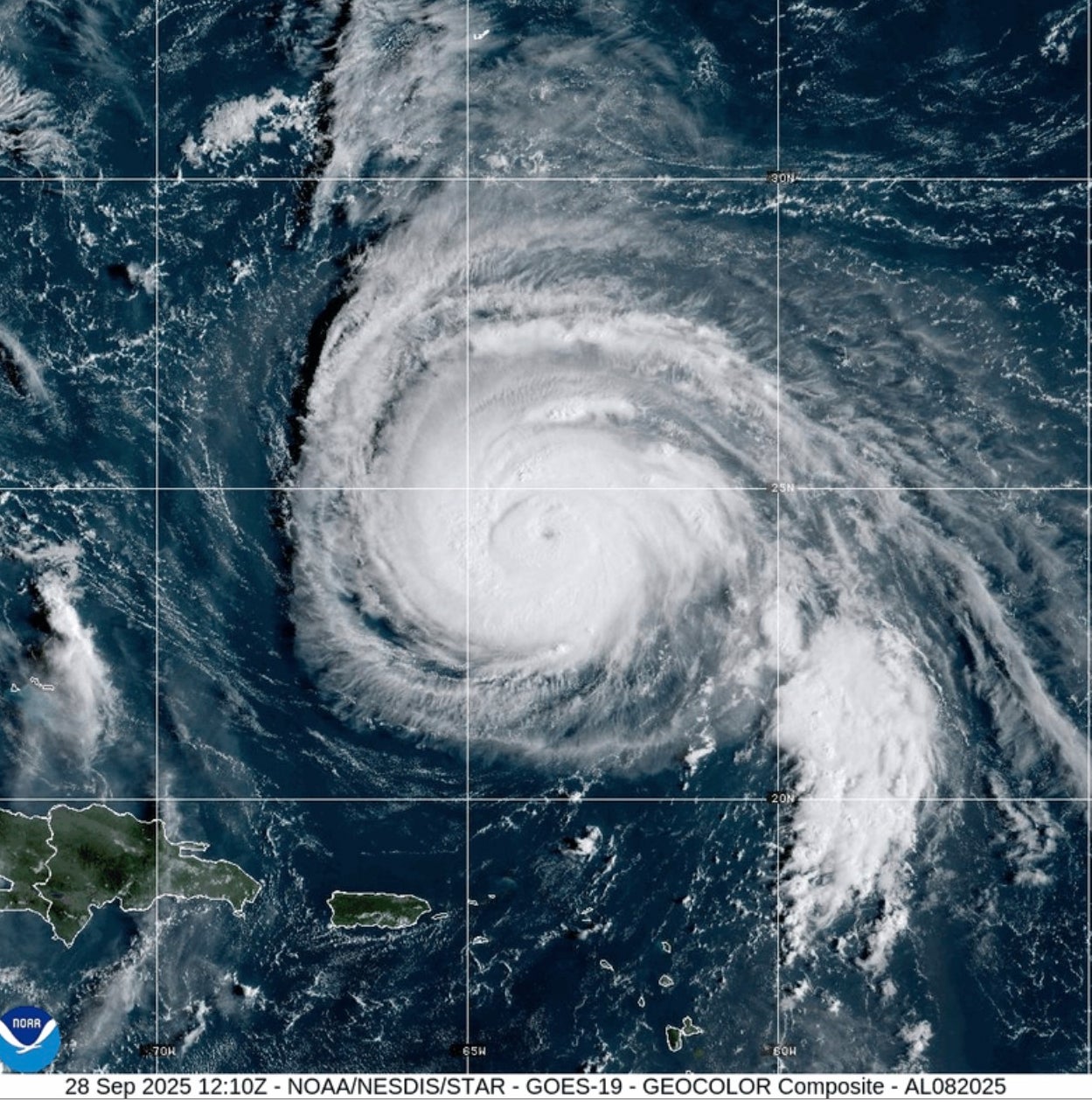 The Met Office is watching Hurricane Humberto closely