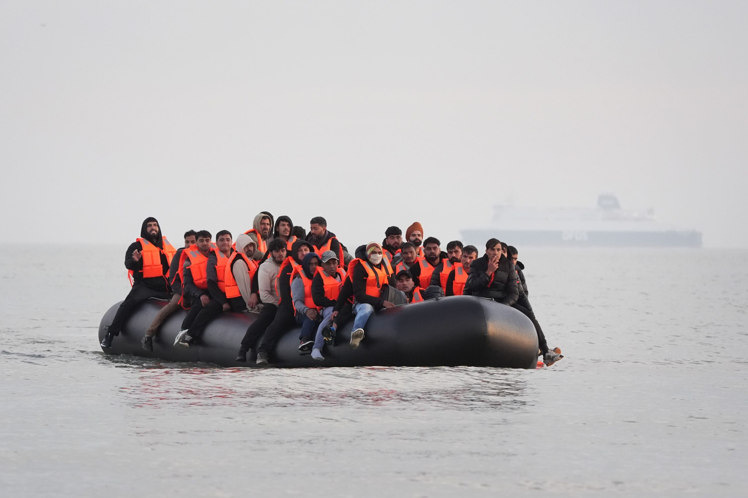 The first deportation flights under the deal with France were expected to take place this week