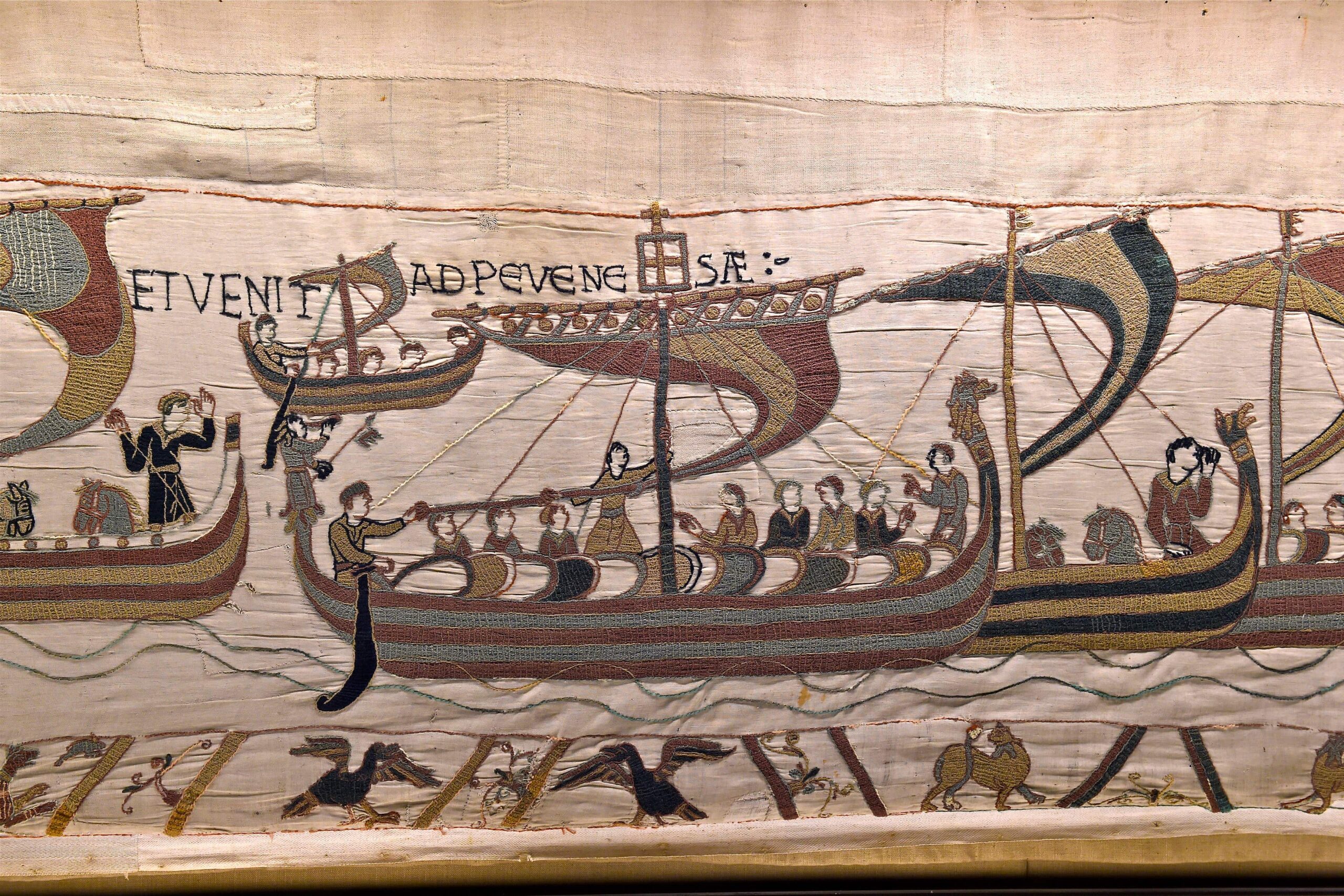 The Bayeux Tapestry is due to go on display at the British Museum next year (PA)