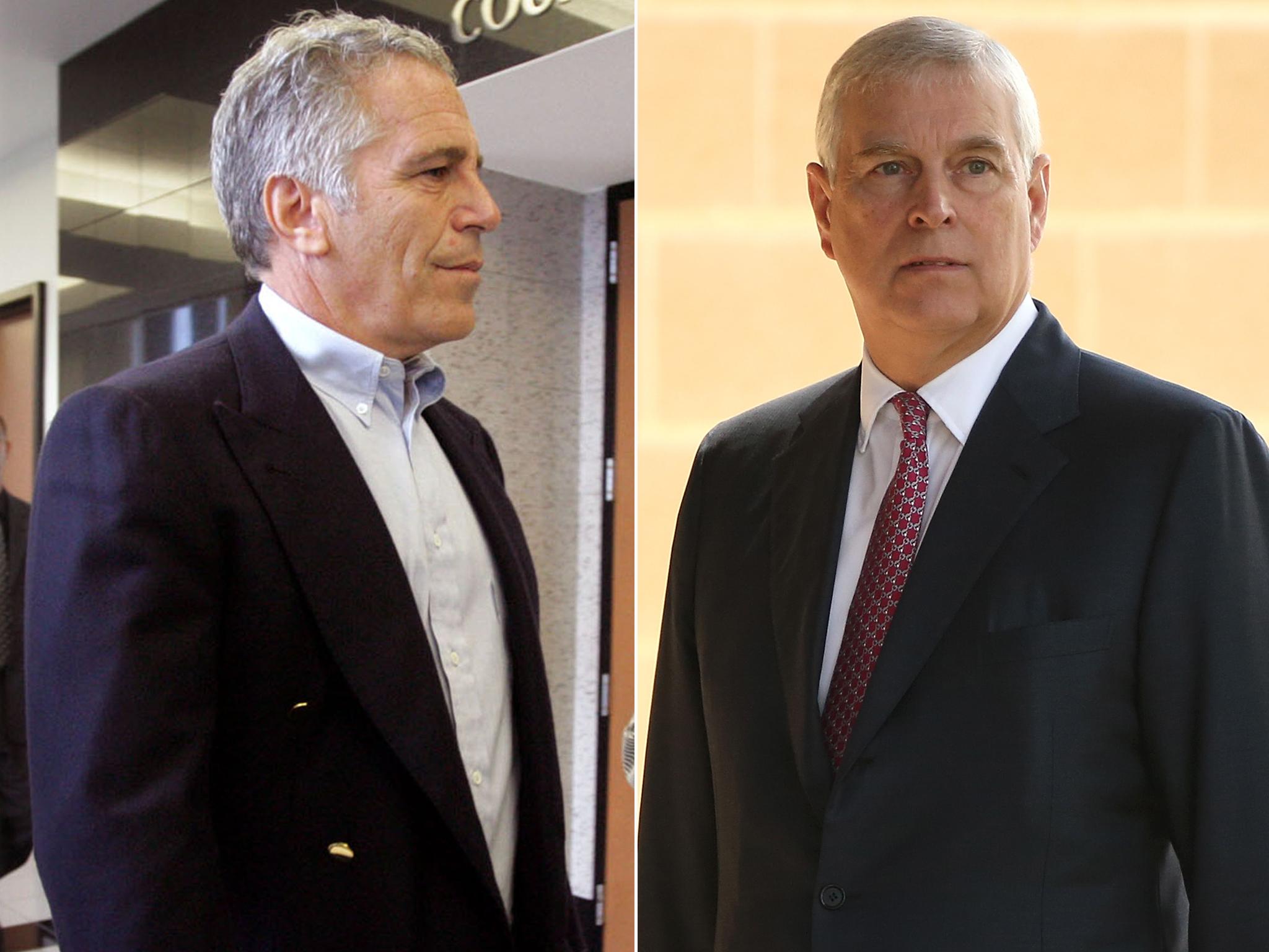 Epstein and Andrew were long-time friends