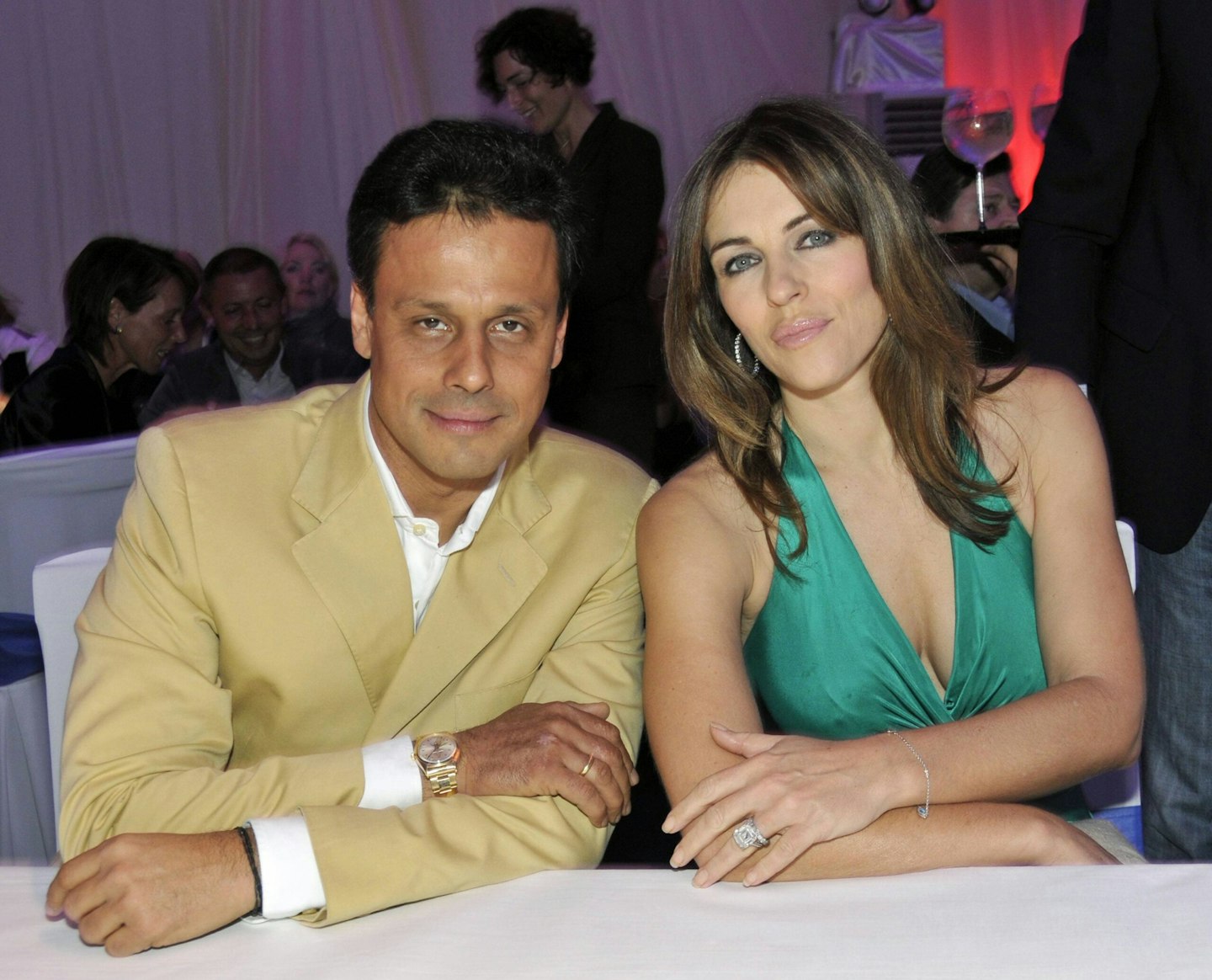 Arun Nayar Elizabeth Hurley