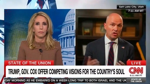 Utah Gov. Spencer Cox has called for calm and healing, contrasting with much of MAGAworld, in the wake of Charlie Kirk's murder