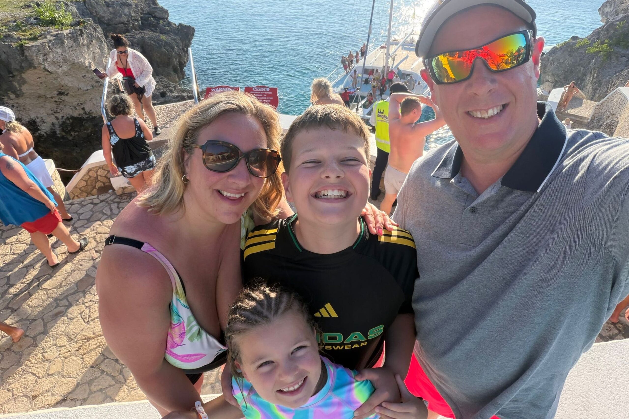 David Rowe cut his holiday in Jamaica short and paid £3,500 for last-minute flights home for his family before the airports shut said he felt ‘completely let down’ by the UK Government’s response to the hurricane