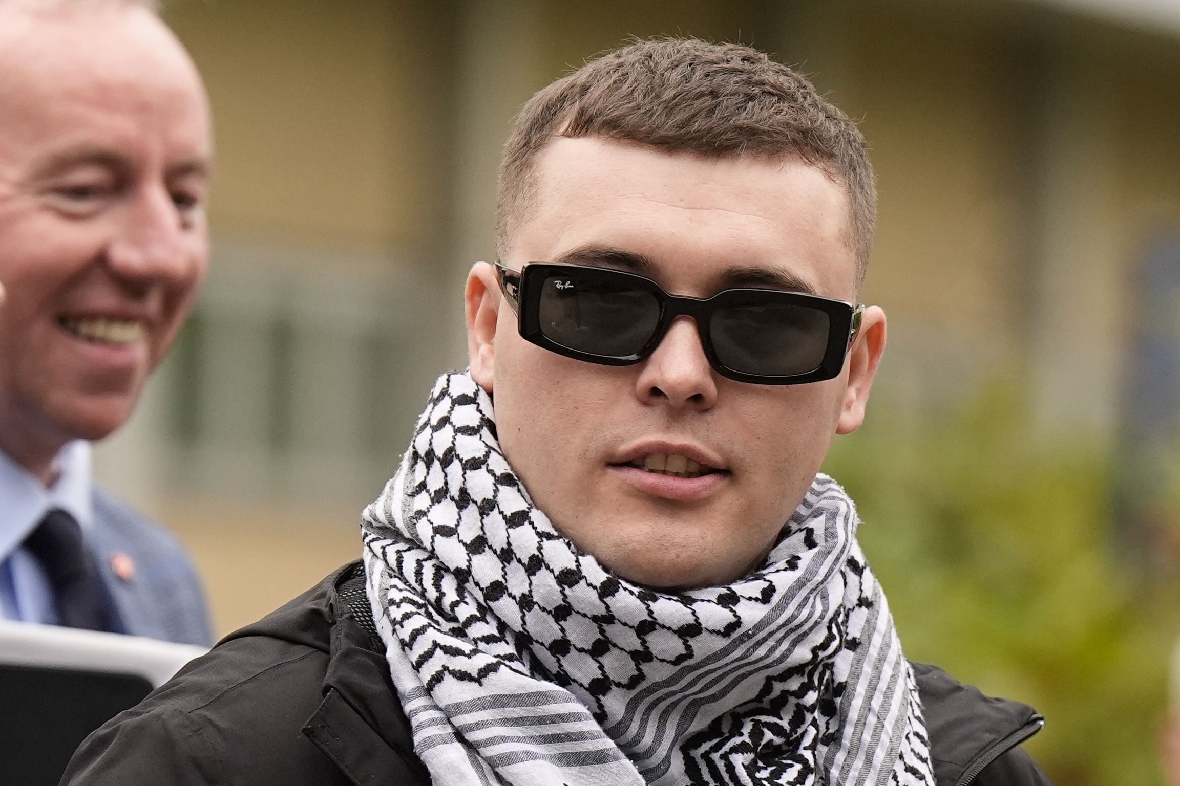 The terrorism case against Kneecap’s Liam Og O hAnnaidh was thrown out last month (Aaron Chown/PA)