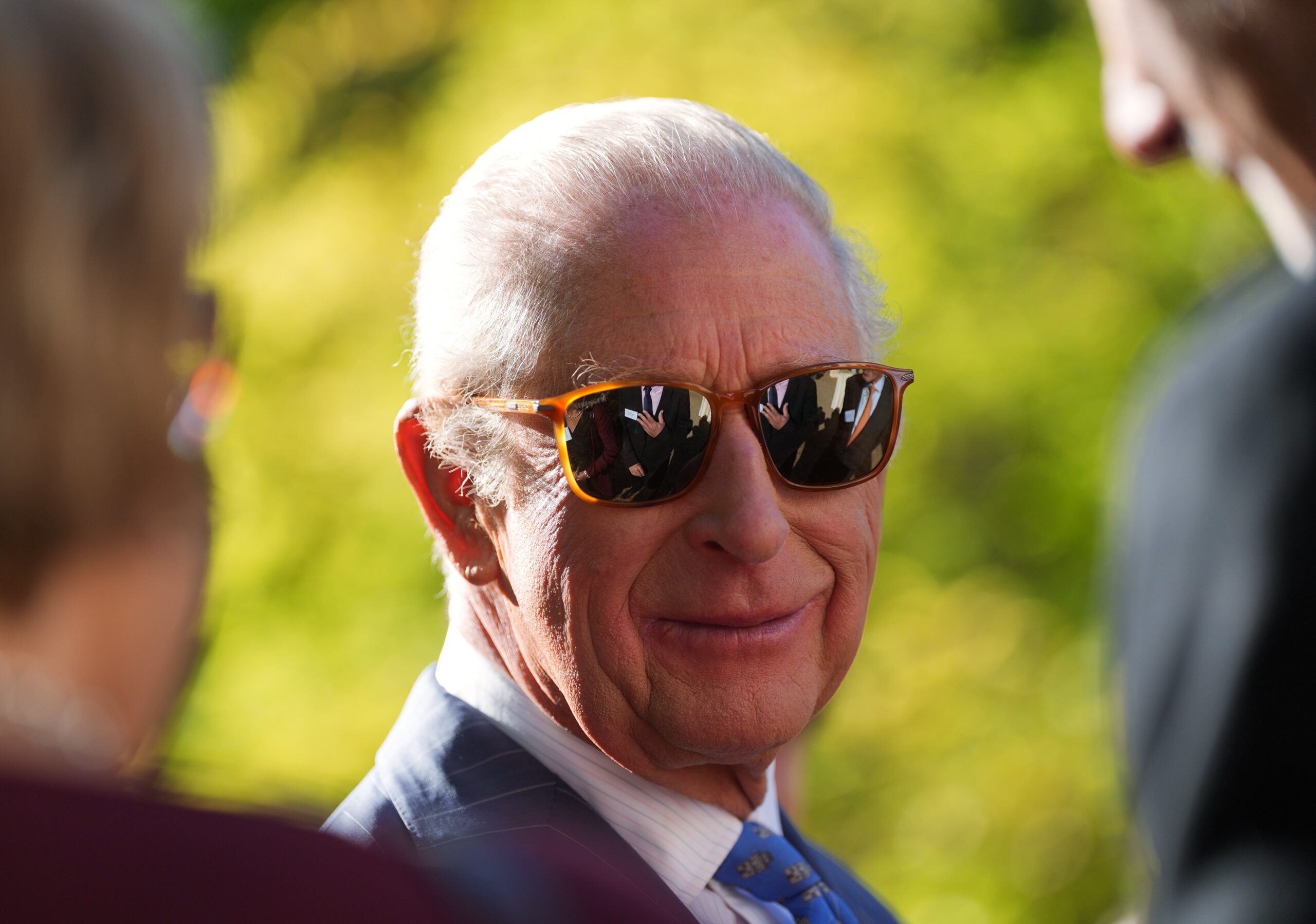 Buckingham Palace the King’s cancer treatment had been moving in a positive direction after his diagnosis last year