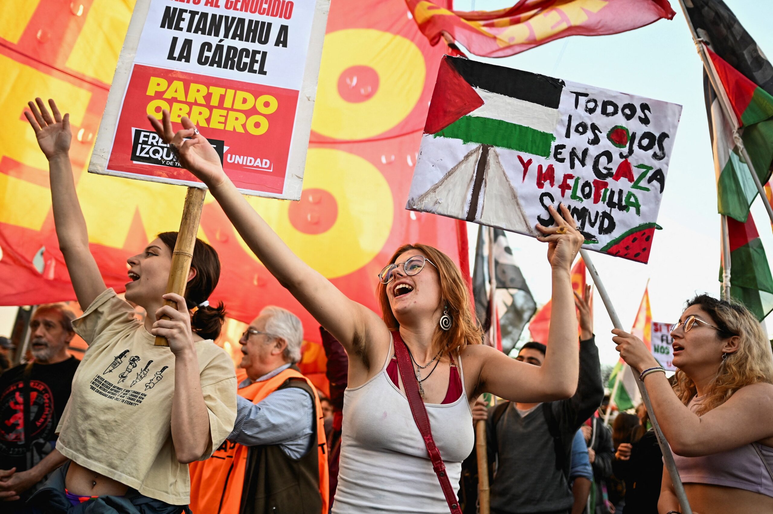 Demonstrations in Buenos Aires