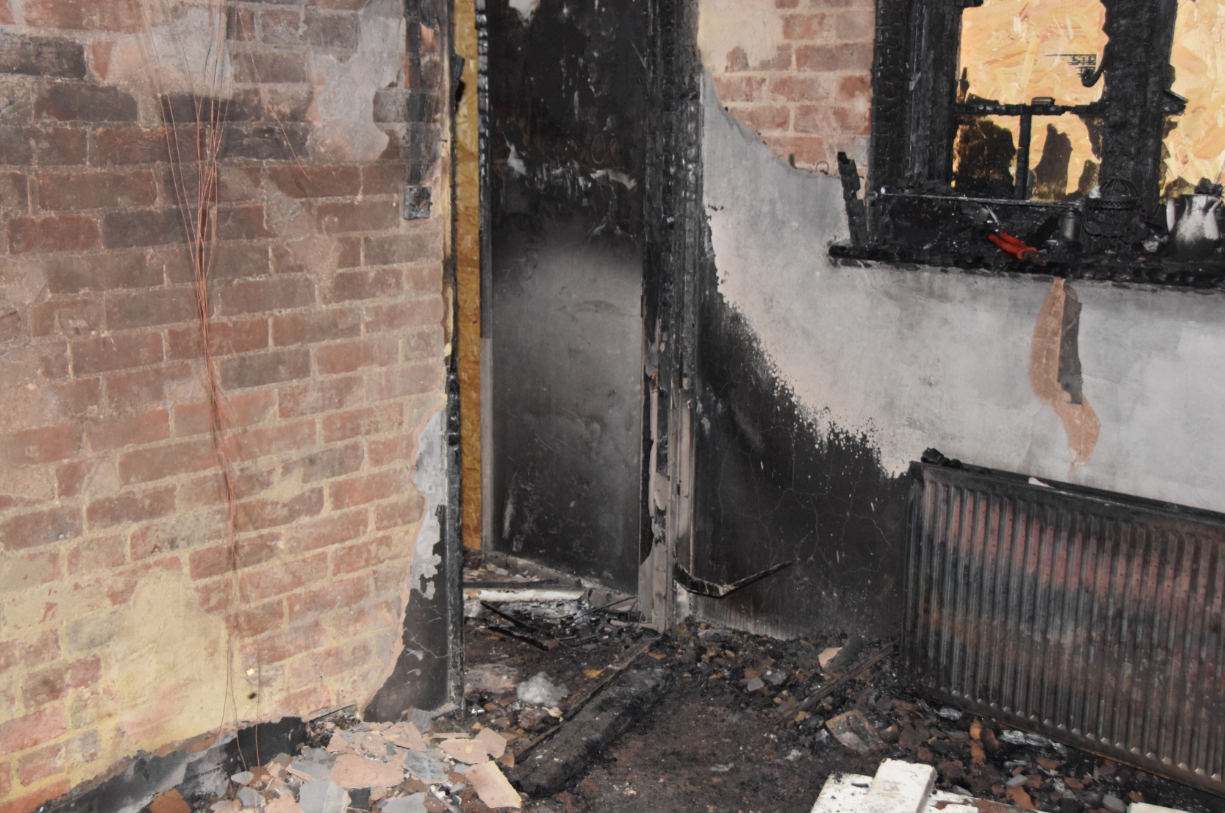 Fire cause by exploding e-bike destroys family home
