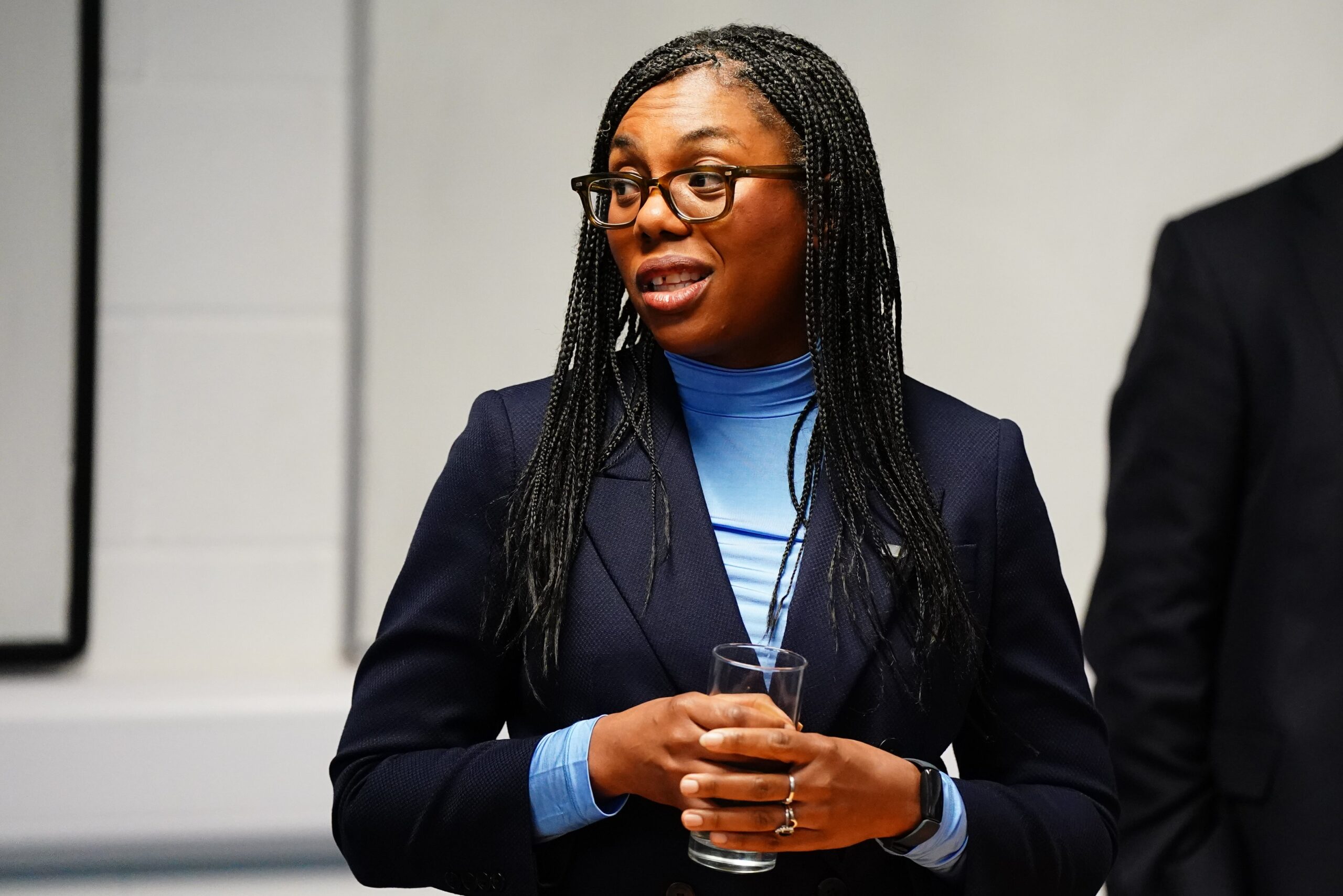 Kemi Badenoch said the Government must answer questions on the case in Parliament (Jacob King/PA)