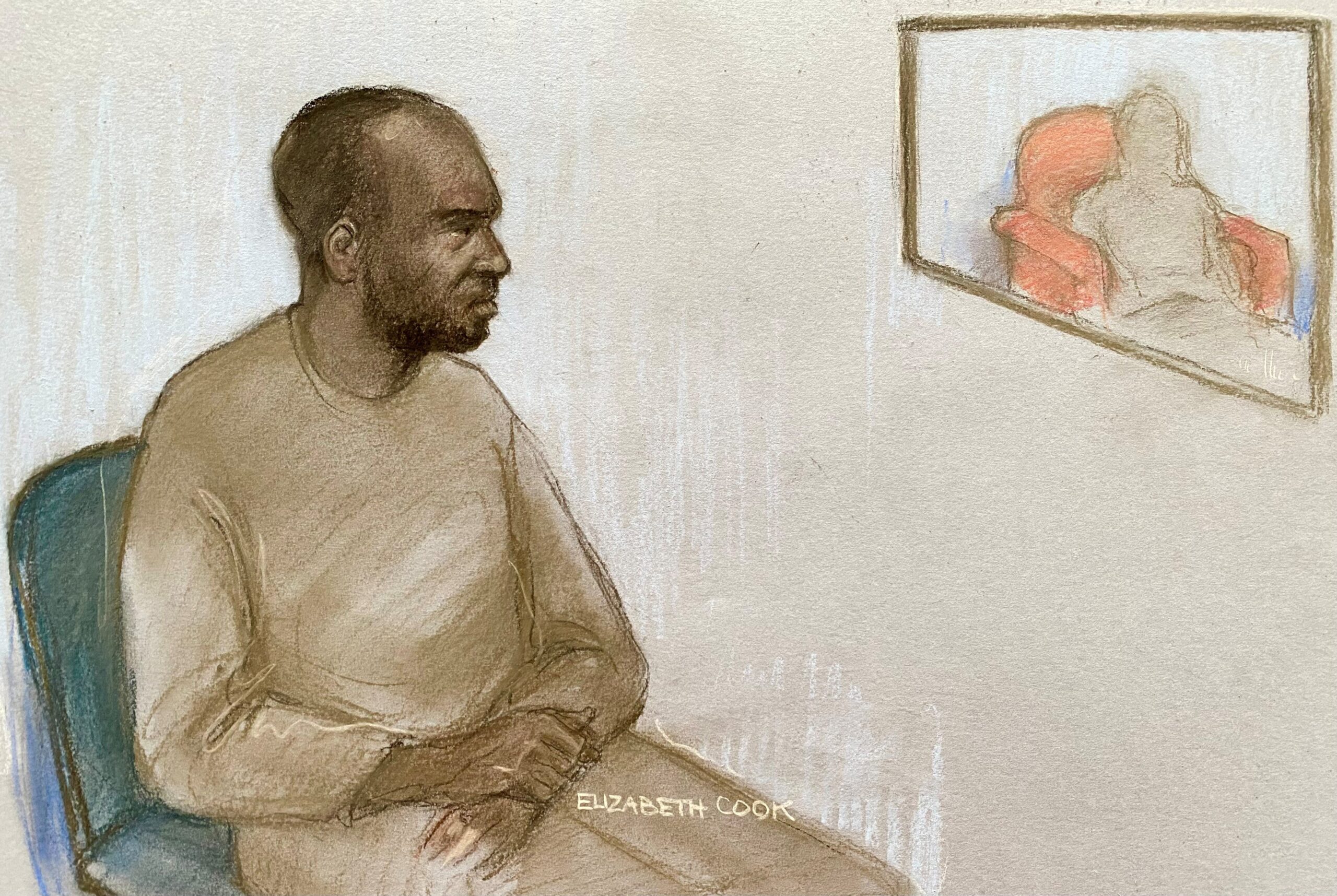 Hadush Gerberslasie Kebatu during his trial (Elizabeth Cook/PA)