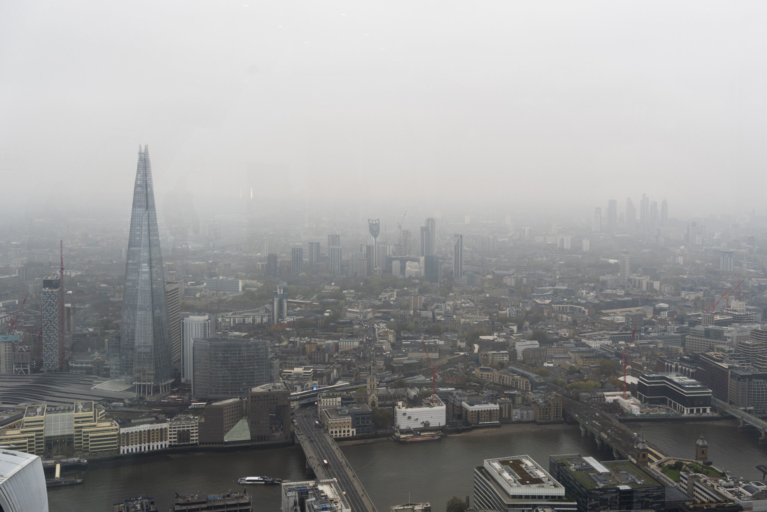Anticyclonic gloom is common in the UK during the autumn months (Jordan Pettitt/PA)
