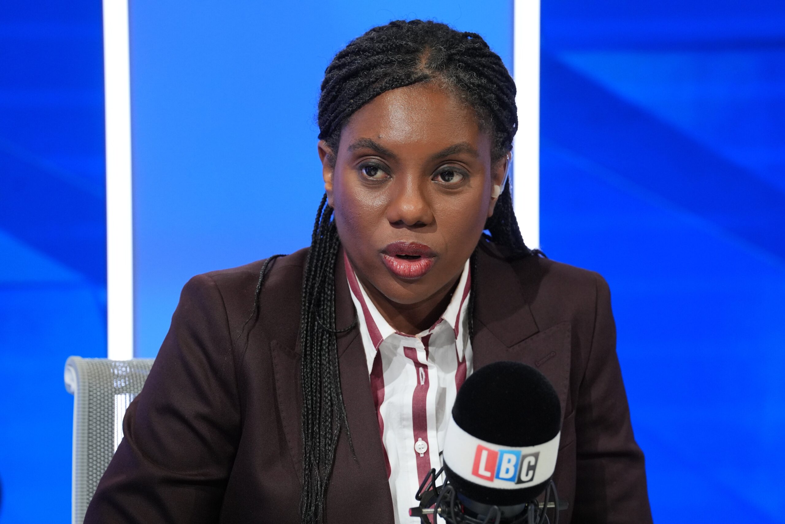 Conservative Party leader Kemi Badenoch said it was right the public have zero tolerance for sexual abuse (Lucy North/PA)