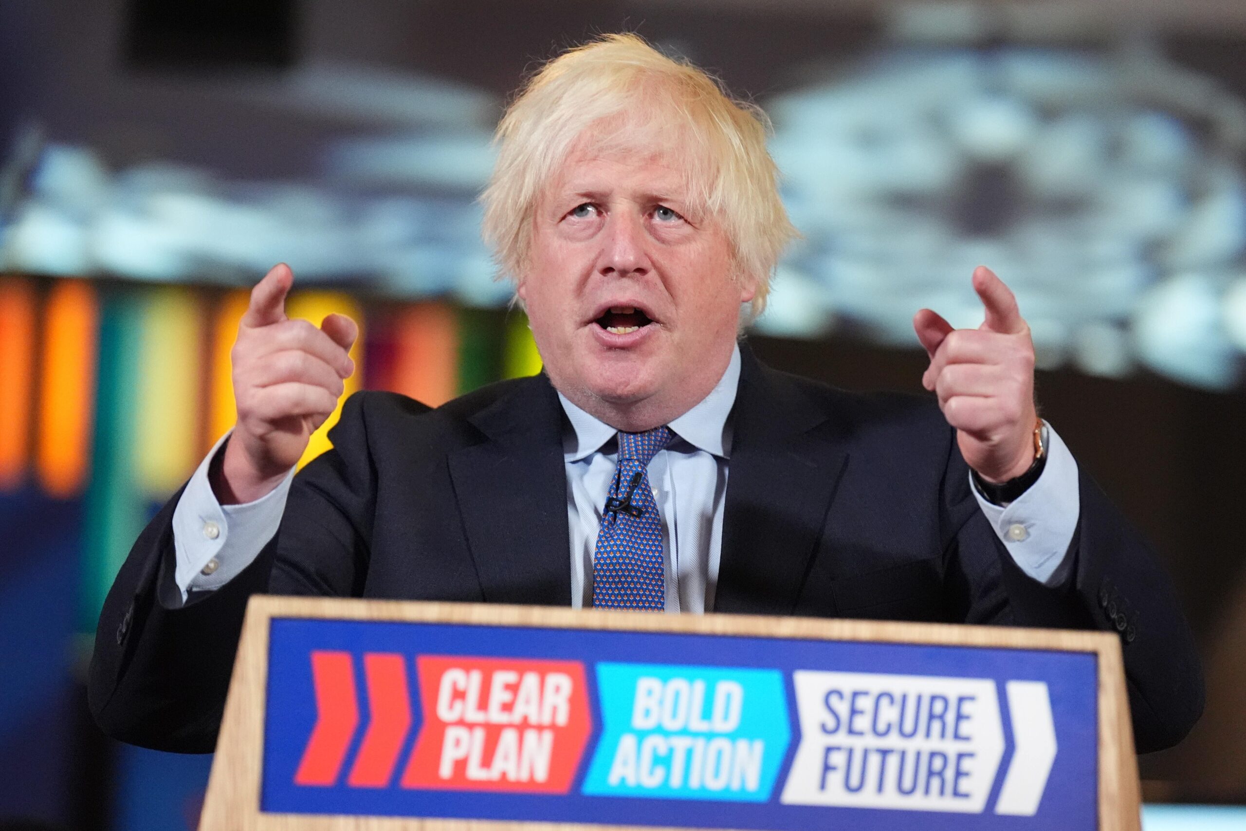 Boris Johnson reacted strongly to Nigel Farage’s claims over ‘Boriswave’ James Manning/PA)