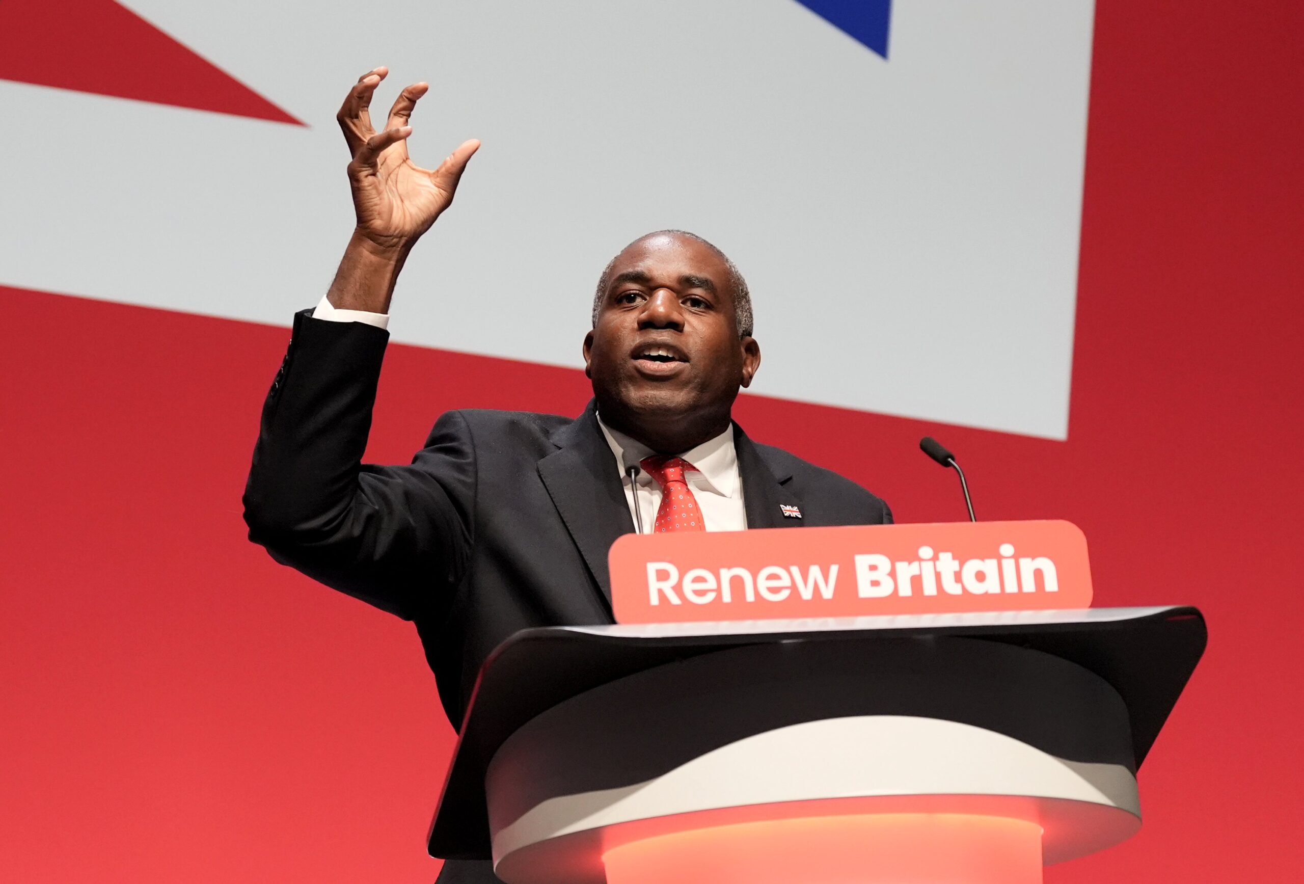Deputy Prime Minister David Lammy said Reform’s policy was racist (Stefan Rousseau/PA)