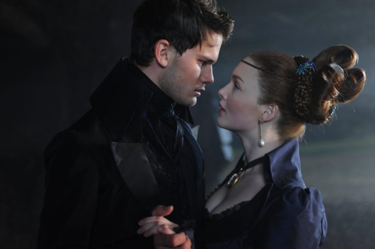 Film, 'Great Expectations', (2012) Pip and Estella (Jeremy Irvine and Holliday Grainger