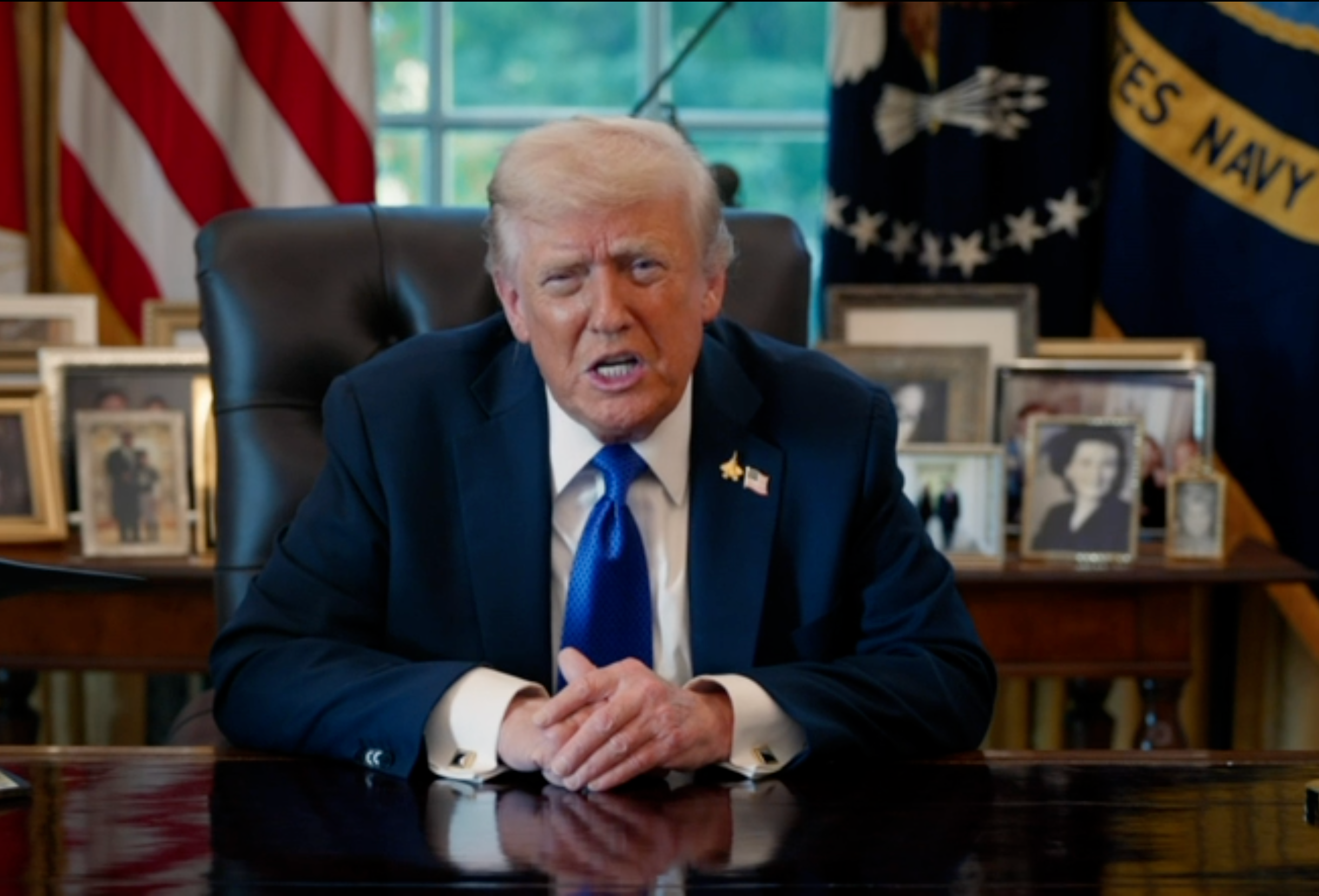 Israel has agreed to an “initial withdrawal line” in Gaza, President Donald Trump announced Saturday, noting that Hamas has not yet confirmed