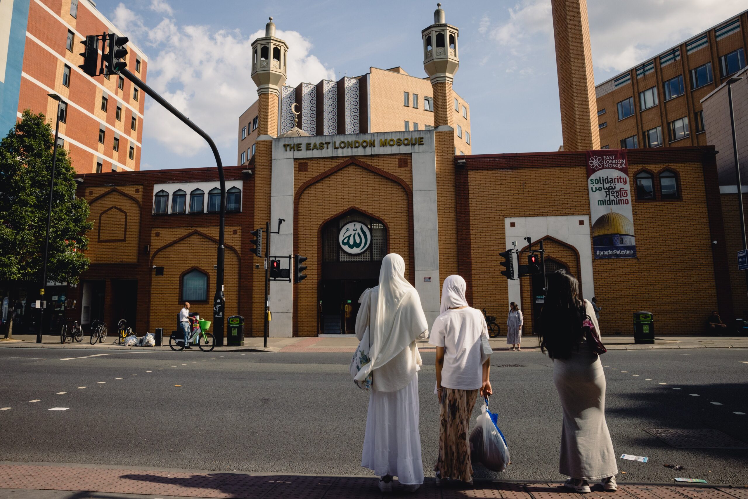 The East London Mosque has been criticised for excluding women and older girls from taking part in the charity event