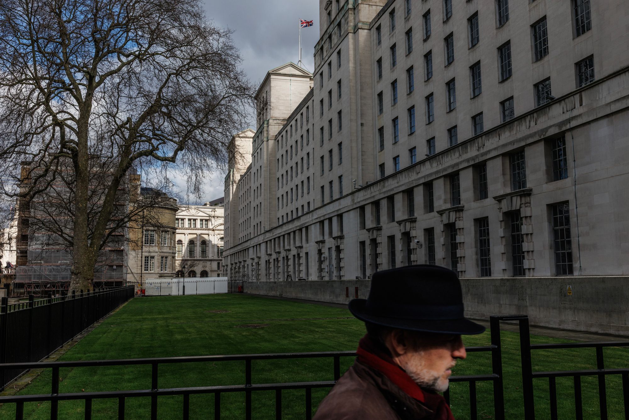 49 data breaches have occurred at the MoDâs department overseeing Afghan resettlement in the past few years. Pictured: Ministry of Defence in Westminster