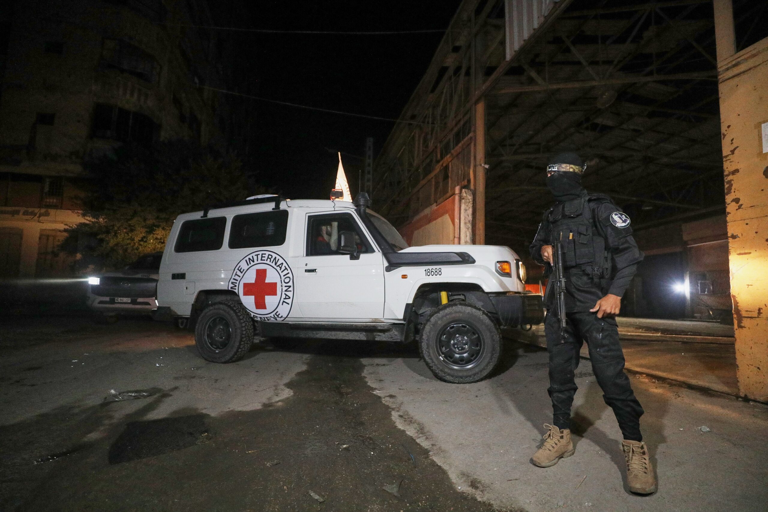 Red Cross has criticised Hamas for staging a fake recovery