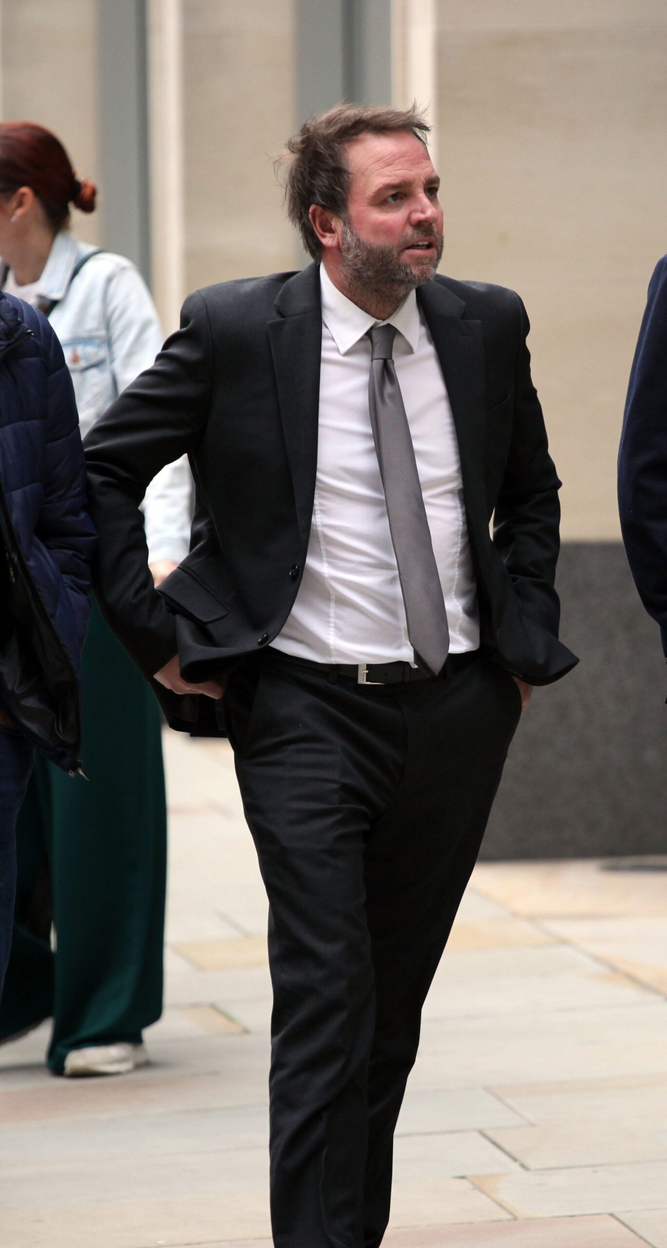 Lee Gibson outside Court of Appeal after hearing in dispute with Betfair