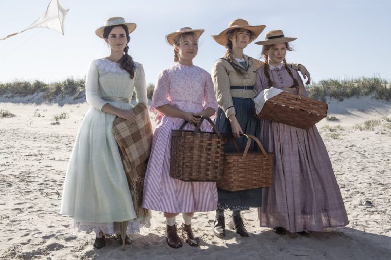 Emma Watson, Florence Pugh, Saoirse Ronan, Eliza Scanlen in Columbia Pictures' LITTLE WOMEN. Little Women Film Still Sony Pictures Releasing Picselect