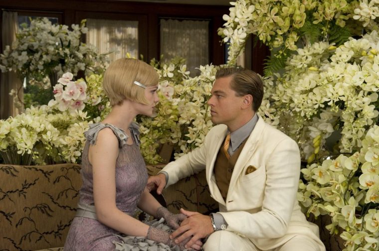 The Great Gatsby Carey Mulligan as Daisy Buchanan; Leonardo DiCaprio as Jay Gatsby ?? 2013 Warner Brothers Intl. Television. All Rights Reserved Film still Image from SEAC