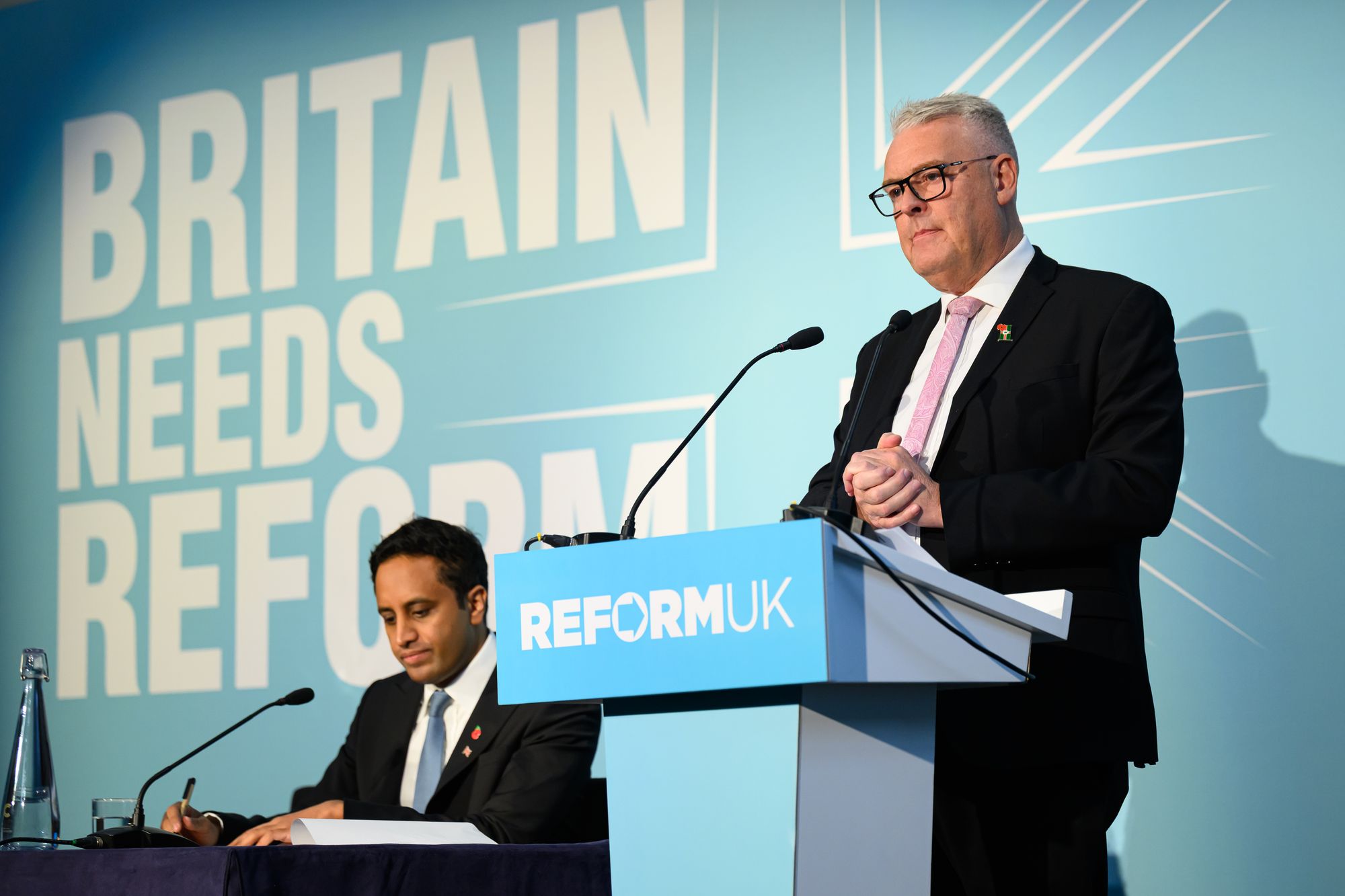 The Ashfield MP told a press conference that he worked at the Citizens Advice Bureau before entering politics