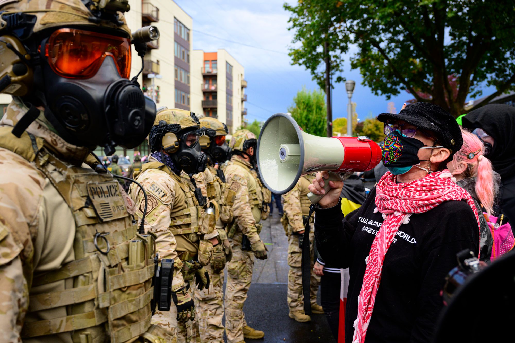 Protests opposing Trumpâs expansive use of his executive authority have spurred clashes between civilians and federal law enforcement in Portland