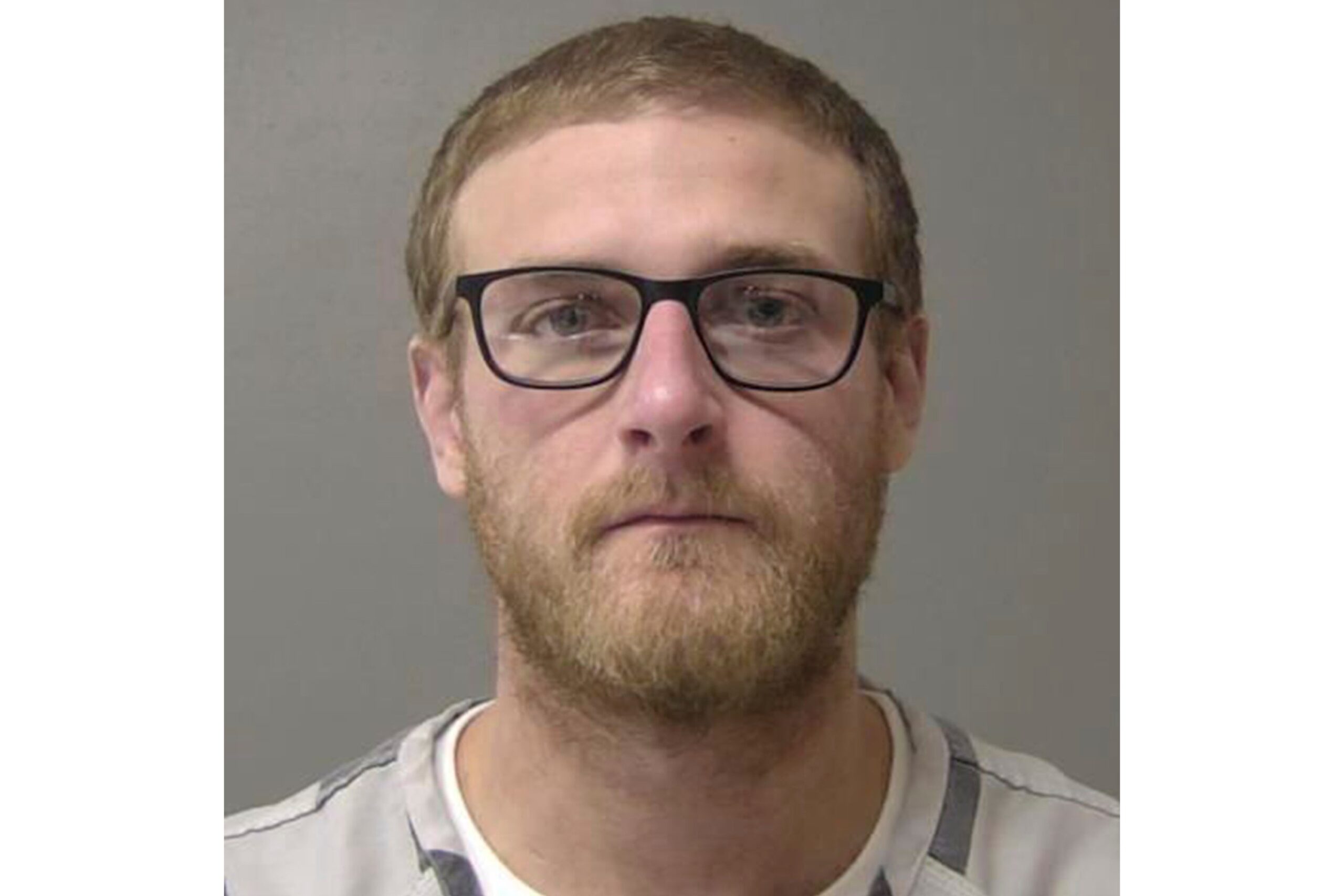 Sean Grayson's Macon County jail booking photo. Grayson has pleaded not guilty to first-degree murder charges