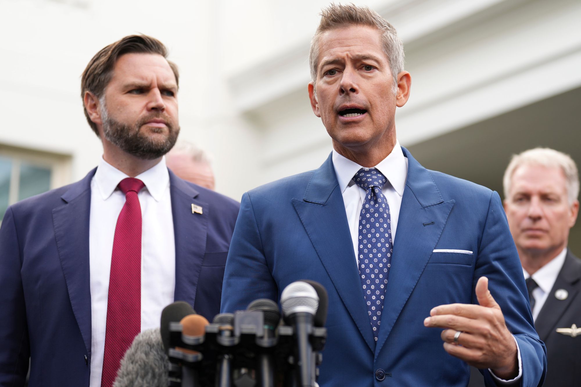 Sean Duffy and Vice President JD Vance continued to blame Democrats for the ongoing government shutdown