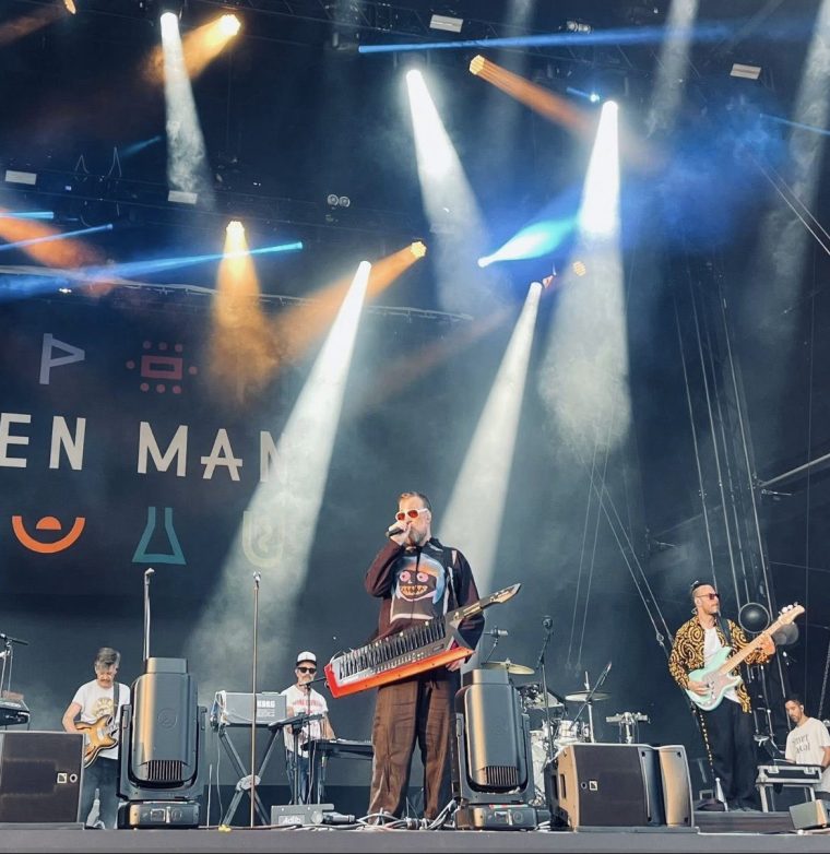 John Grant on stage at Green Man festival this summer