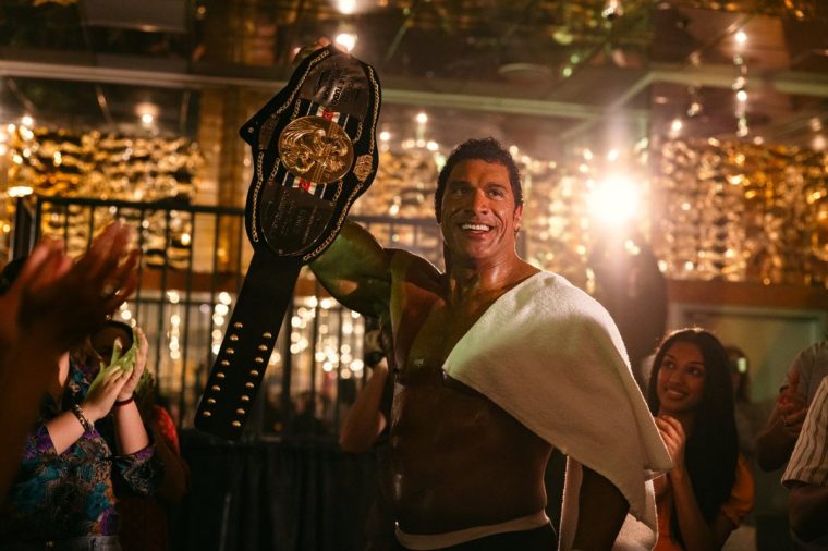 Undated film still handout from The Smashing Machine. Pictured: Dwayne Johnson as Mark Kerr. See PA Feature SHOWBIZ Film Smashing Machine. WARNING: This picture must only be used to accompany PA Feature SHOWBIZ Film Smashing Machine. PA Photo. Picture credit should read: Real American Hero LLC. All Rights Reserved. NOTE TO EDITORS: This picture must only be used to accompany PA Feature SHOWBIZ Film Smashing Machine.