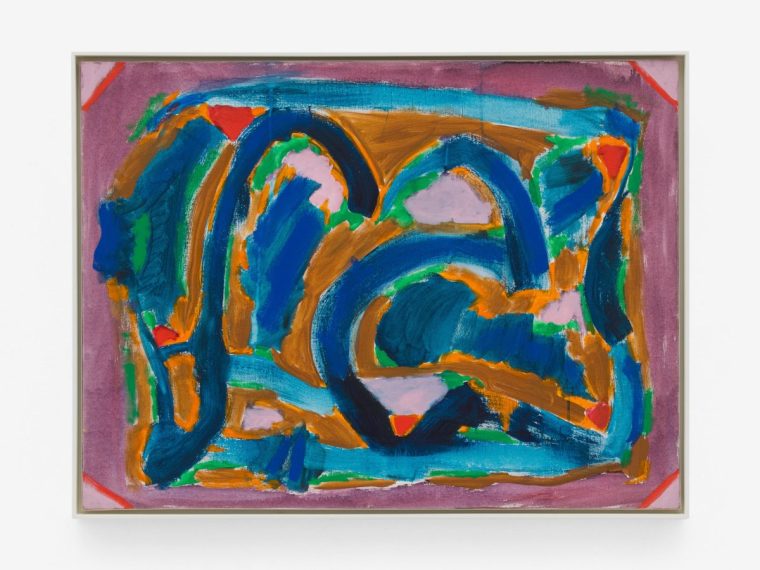 Betty Parsons: Sheer Energy Saturday 4 October 2025 ?Sunday 18 January 2026 Betty Parsons at the De La Warr Pavillion Betty Parsons, Untitled, c. 1970, Acrylic on canvas, 79 x 104.4 x 5 cm, 31 1/8 x 41 1/8 x 2 in, framed. Courtesy Alison Jacques, and Alexander Gray Associates, New York. ? The Betty Parsons Foundation. Photo: Michael Brzezinski From: Kitty Clark