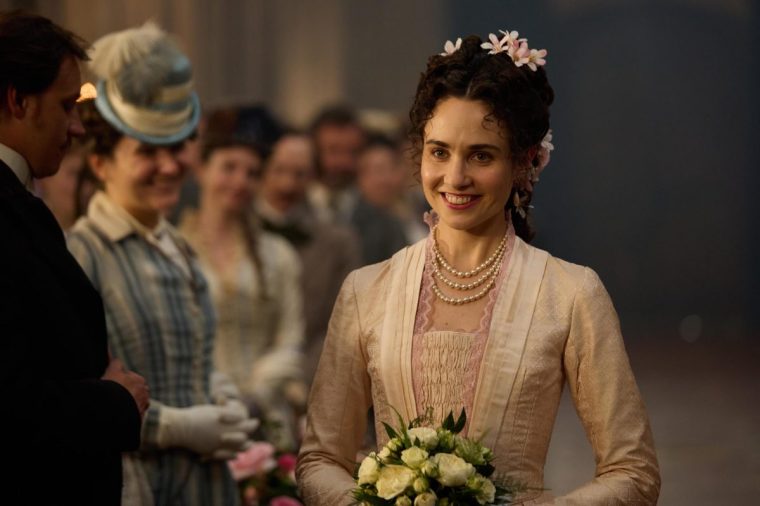 MASTERPIECE | PBS - Frances (Tuppence Middleton) in The Forsytes. Photo: Sean Gleason