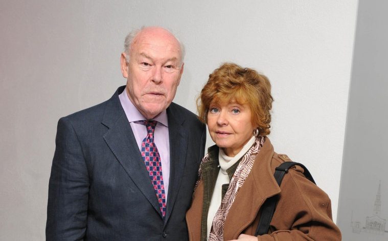 File photo dated 31/01/09 of Timothy West (Left) and Prunella Scales (Right) arrive at the after party for Entertaining Mr Sloane at The Crypt in London. Actress Prunella Scales, best known for her role as Sybil in Fawlty Towers, has died aged 93, her sons said. Issue date: Tuesday October 28, 2025. PA Photo. Photo credit should read: Ian West/PA Wire