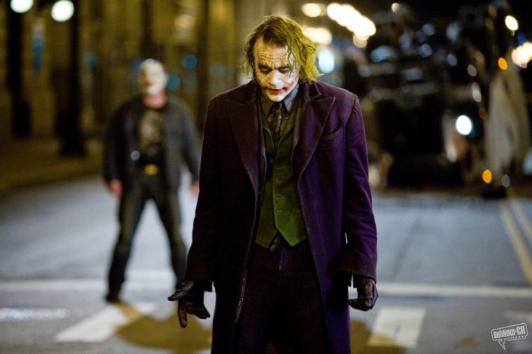 Heath Ledger terrifyingly reinvented the Joker as an agent of pure chaos and cast a shadow over star Christian Bale (Photo: Warner Bros)