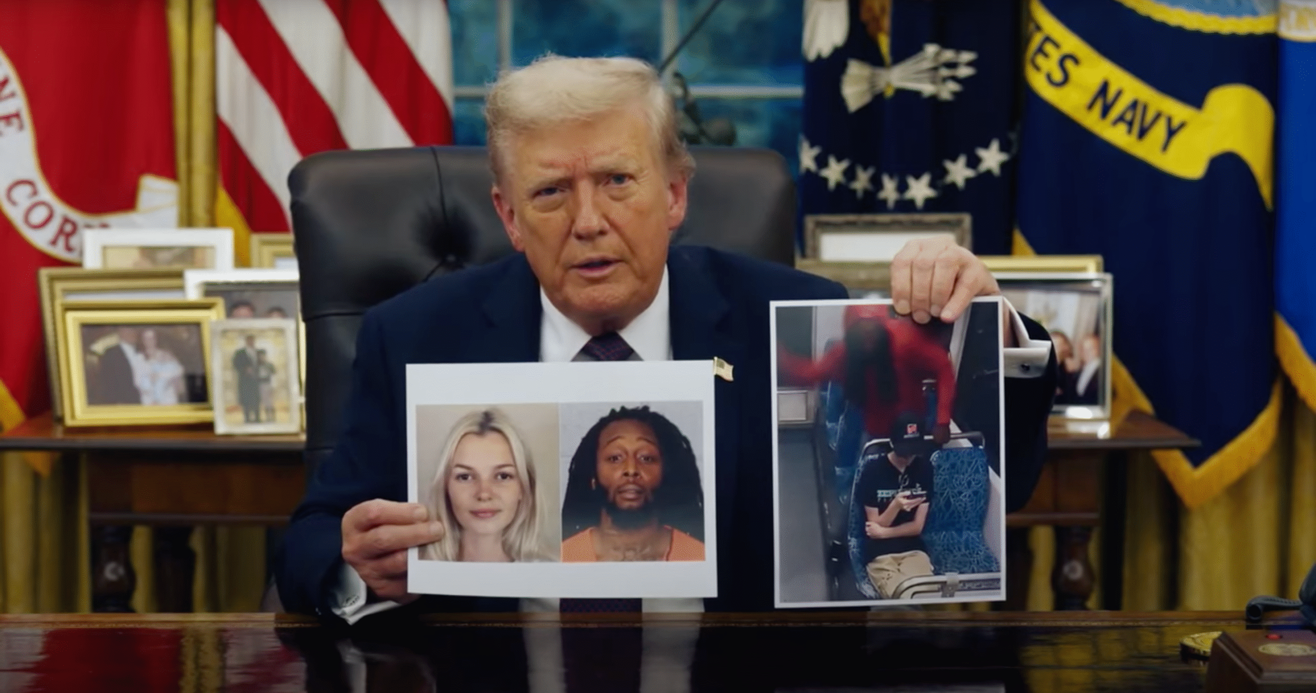 Trump highlighted the case as he aims to crack down on crime in the U.S.