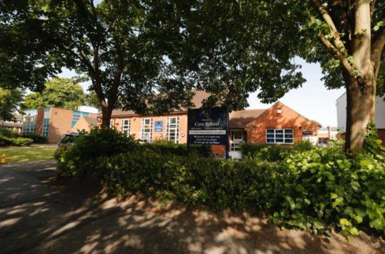 The teacher was employed at Cove Secondary School since September 2020