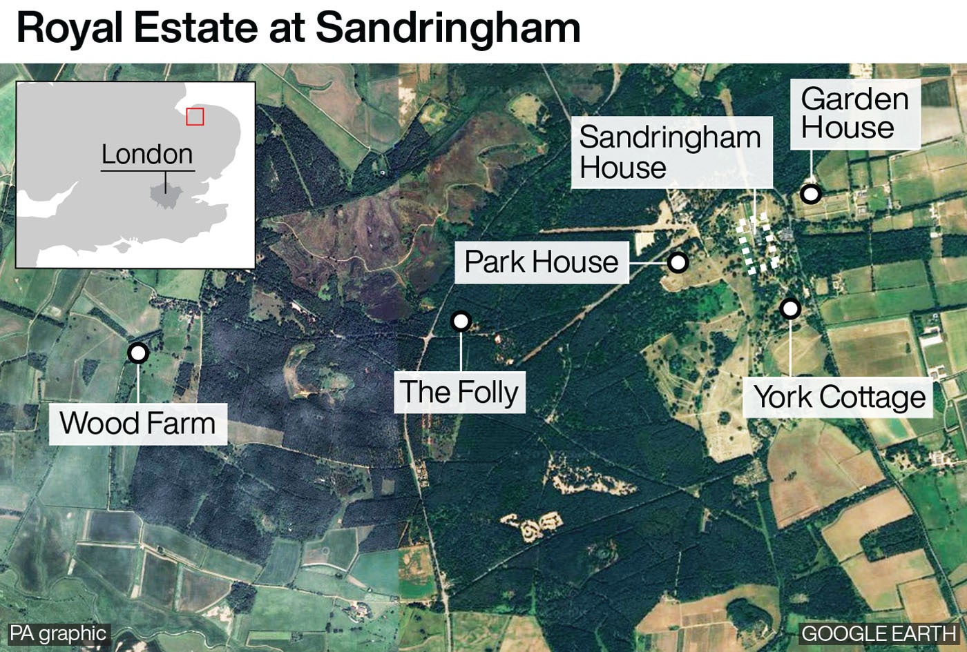 Sandringham was bought in 1862 as a private country retreat