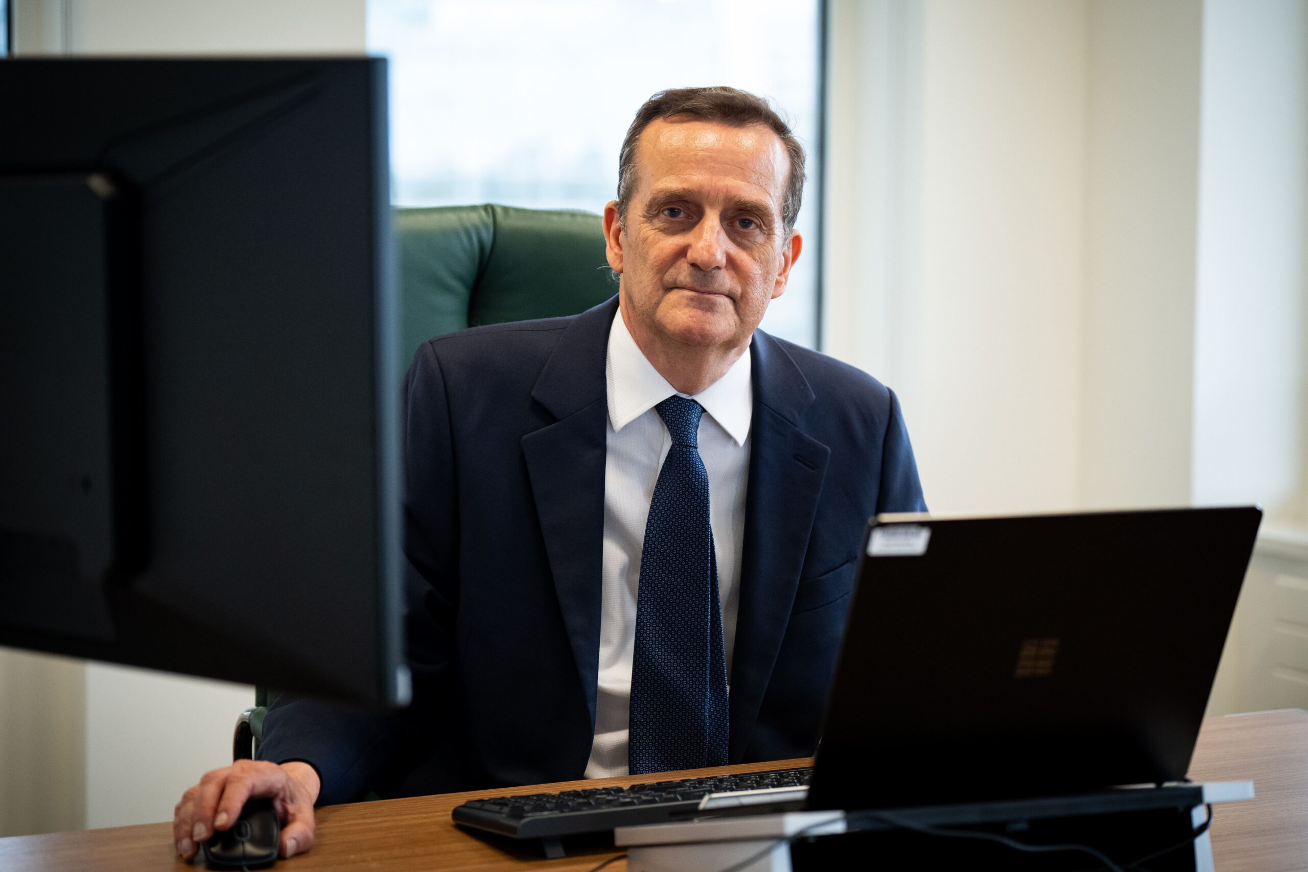 Director of public prosecutions Stephen Parkinson said the CPS had tried to get evidence ‘over many months’ (Aaron Chown/PA)