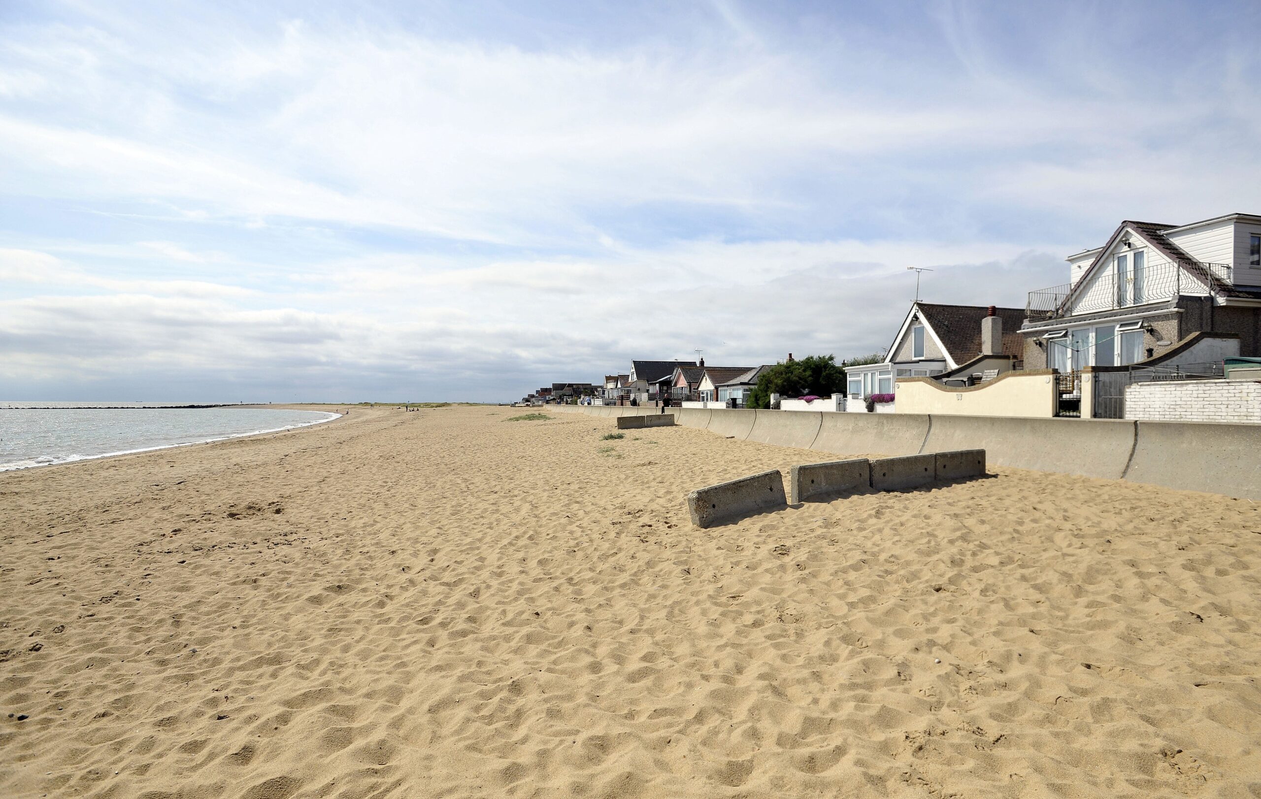 Jaywick Sands beach in East Jaywick, near Clacton, Essex (Nick Ansell/PA)