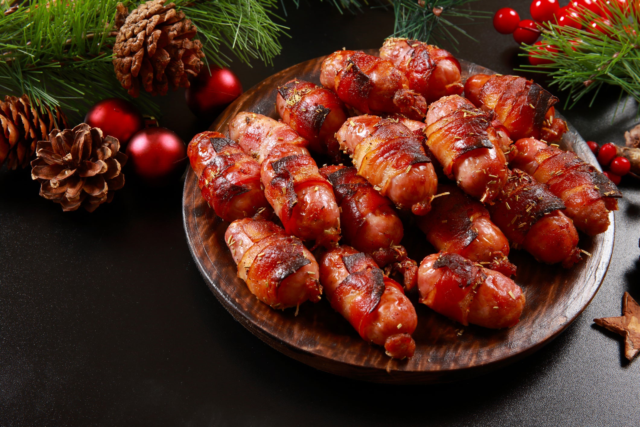Pigs in blankets is the best-loved trimming among all adults