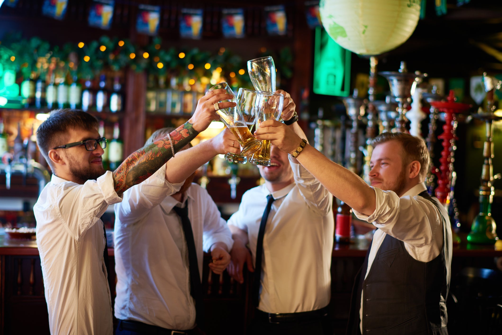 A quarter of workers felt pressured to drink when they didn’t want to, the survey revealed