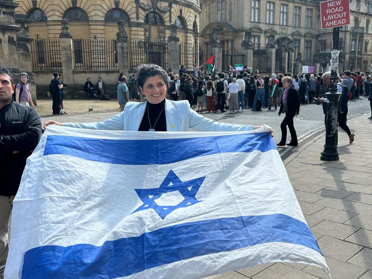 Benjamin Netanyahu’s deputy foreign minister Sharren Haskel said she would ‘have to contradict’ the assertion that Britain had been a leading player ‘behind the scenes’