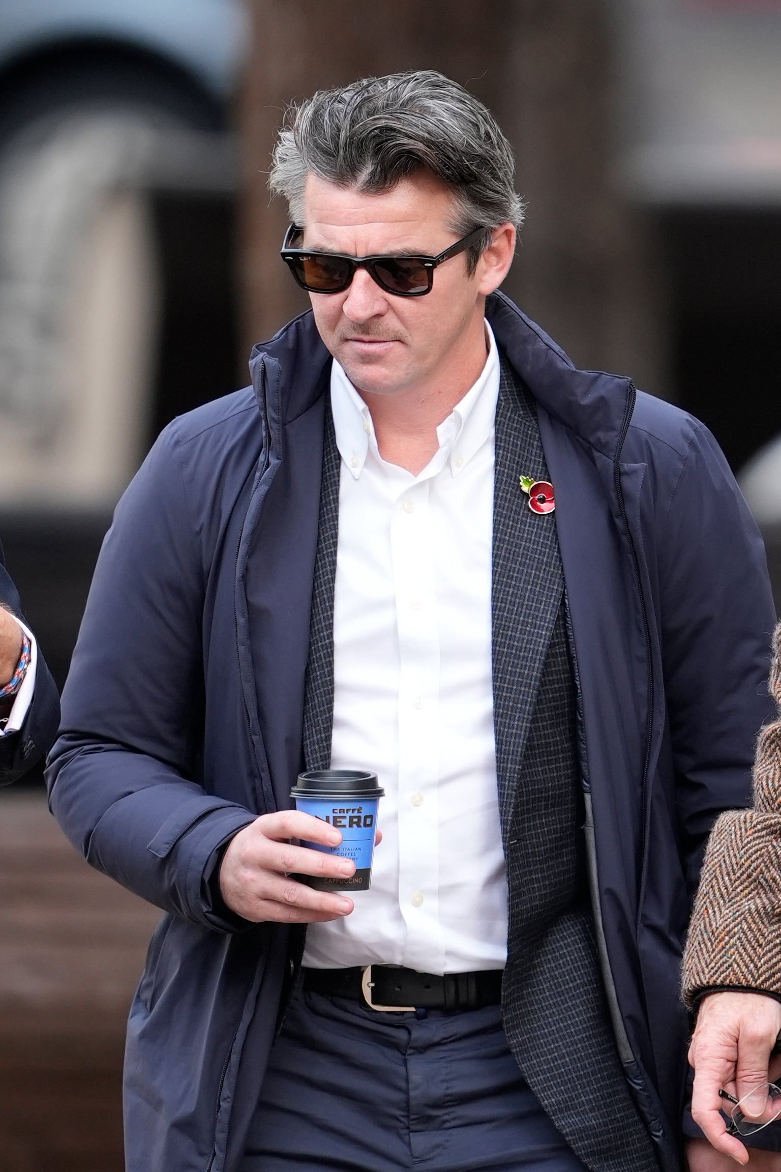 Barton arriving at Liverpool Crown Court on Wednesday