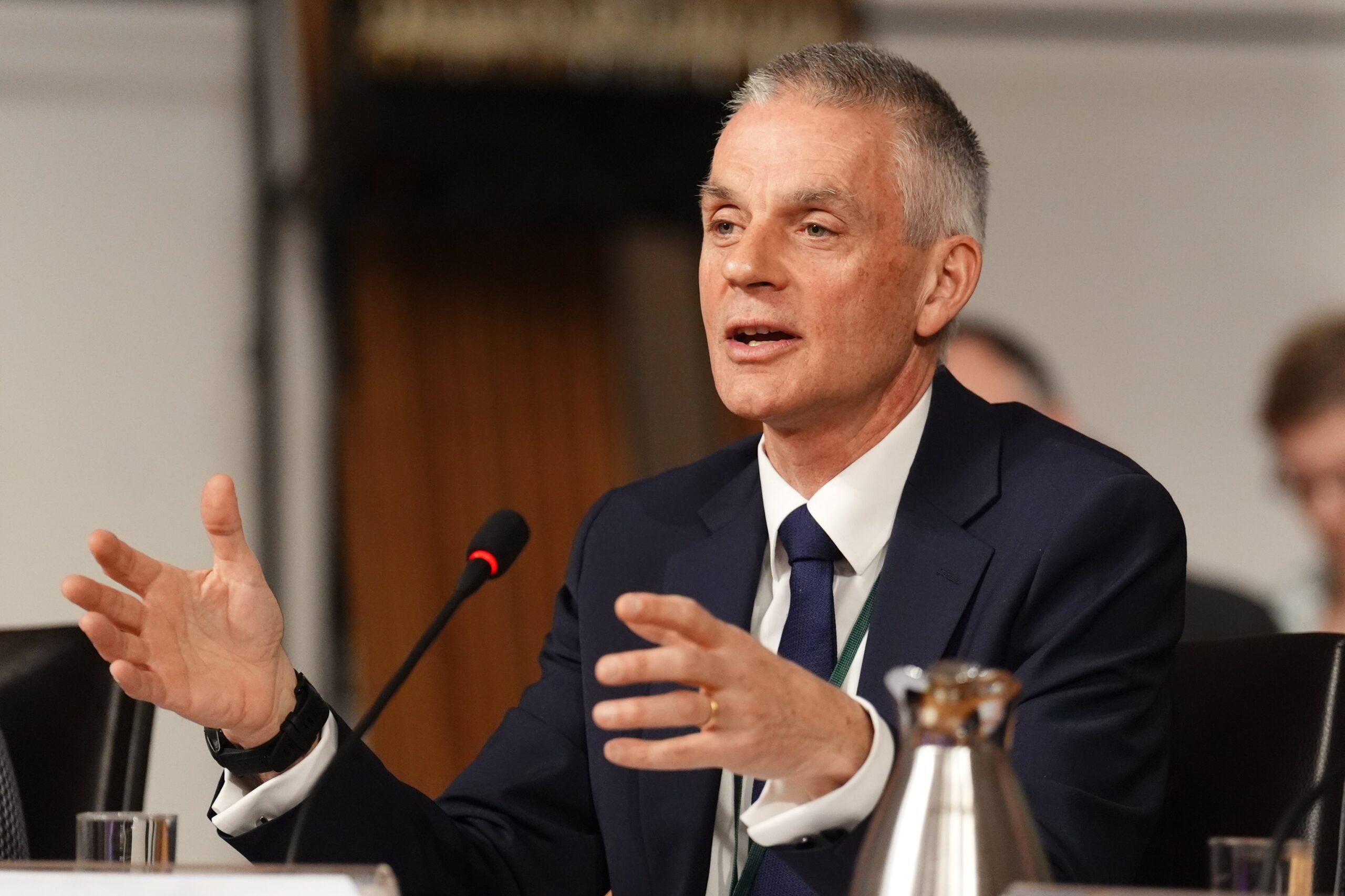 Director-general Tim Davie has announced his resignation from the BBC