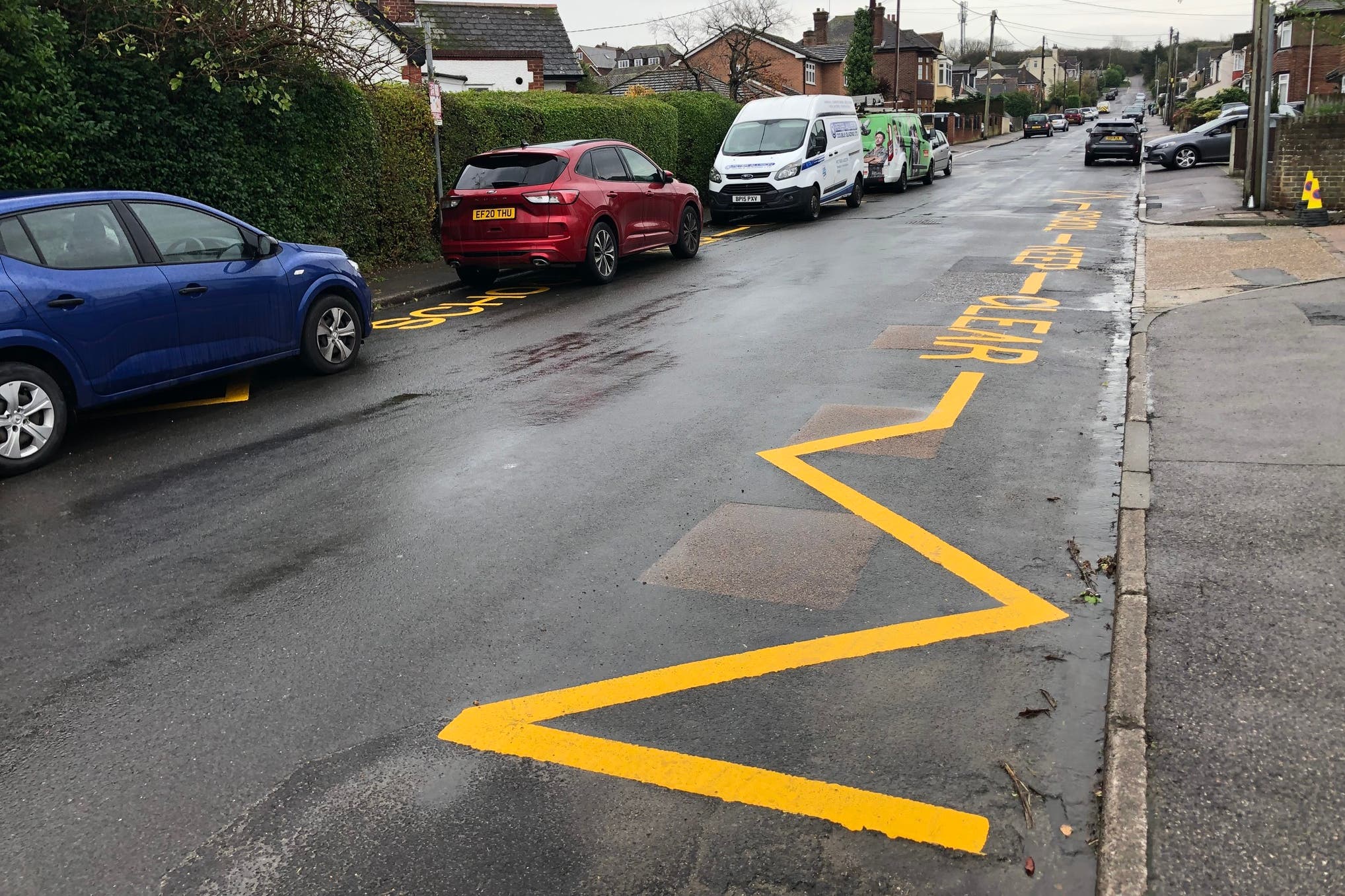 A Reform UK-run council has admitted it was an ‘error’ to repaint road markings outside school buildings which closed nine years ago (Mike Whiting/PA)