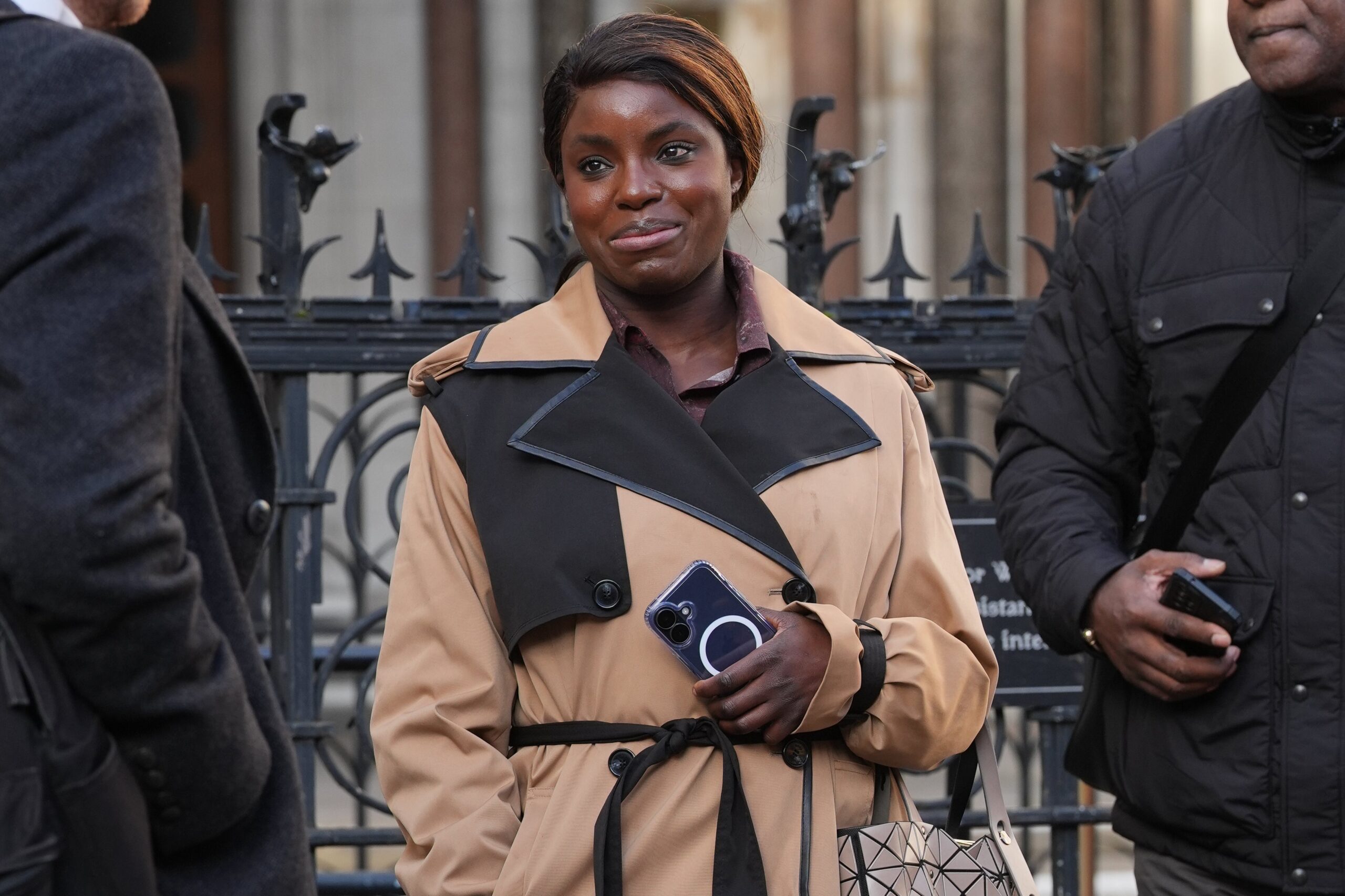 Football pundit Eni Aluko was giving evidence at Liverpool Crown Court (Lucy North/PA)