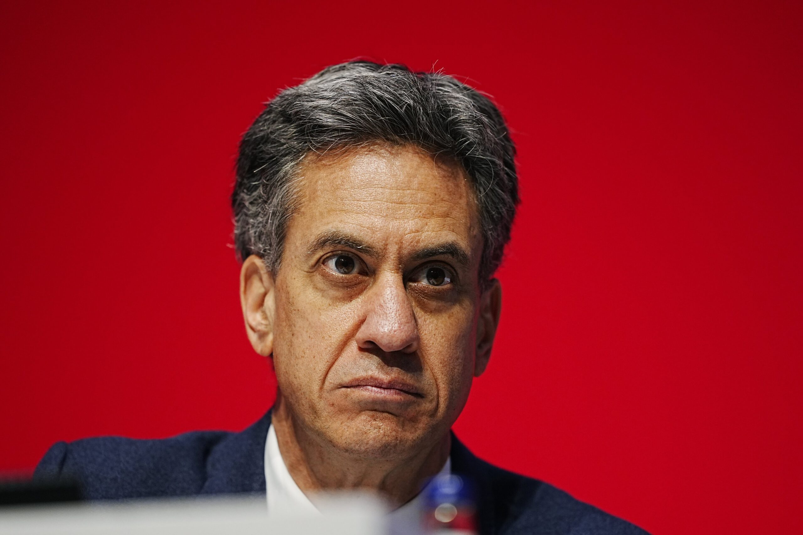 Energy Security and Net Zero Secretary Ed Miliband